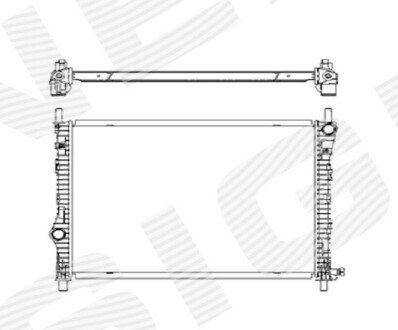 Радиатор Signeda RAFD37163A