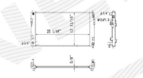 Радиатор Signeda RA13292