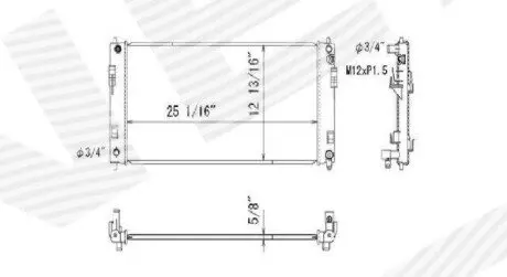 Радіатор Signeda RA13292