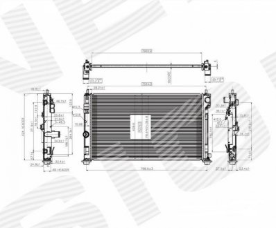 Радиатор Signeda RA61019Q