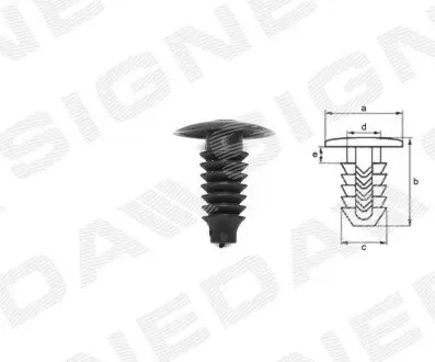 ПЛАСТМАССОВЫЕ ДЕРЖАТЕЛИ Signeda T301(10)