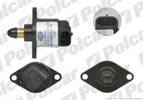 Регулятор холостого ходу Peugeot 1.6-2.0 306/405/406 Polcar E05-0015