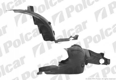 Підкрилок лівий Polcar 5035FL-2 (фото 1)