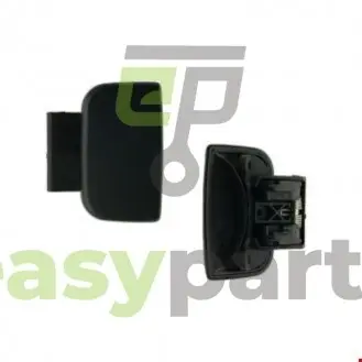 Ручка дверей задн/передн Лів/Прав (чорн)(задньої розпашонки) Peugeot Partner/Citroen Berlingo Polcar 5790Z-41T