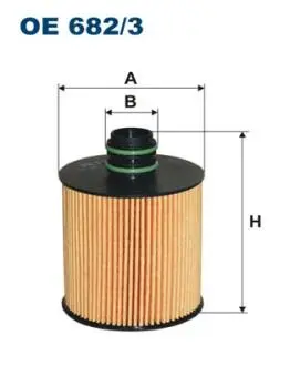 Фiльтр масляний FILTRON OE6823