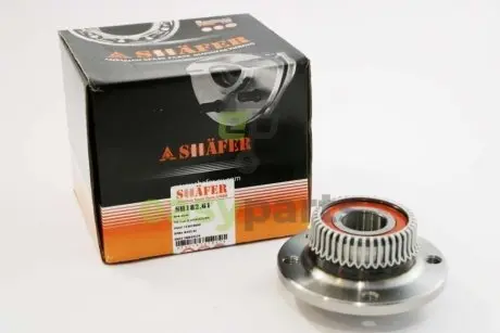 Підшипник ступиці зад. VW Caddy II 1.4 95.11-04.01, 1.6 95.11-00.09, 1.9D/SDI 95-01, 1.9TDI 96.09-04.01, Seat Inca 1.4 16V 04- SHAFER SH182.61