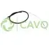 BMW Трос ручного гальма (диск) E36 316i,318i,M3,325i,328i,TDS (1631/1062mm) CAVO 4402 627 (фото 1)