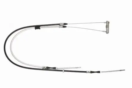 OPEL Трос тормоза Kadett E 86- (1270/715+1700/1100mm) CAVO 5902 231