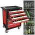 Візок з інструментами 7 секцій 172 од. (червоний) JBM 53686 (фото 1)