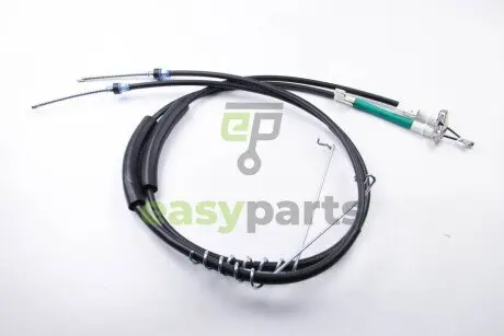 Трос ручного гальма зад. Connect 08- Л=Пр. (низька база/-ABS) (1784/1588x2) GOODREM RM4130