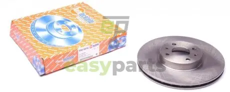 Диск тормозной (передний) Fiat Doblo 01- (284x22) (R15) AUTOTECHTEILE 504 0016