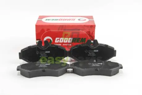 Гальмівні колодки зад. Sprinter 311-316 00-06 (Bosch) GOODREM RM1047