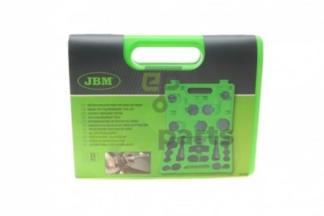 Набір інструментів для утоплення гальмівних поршнів (23 адаптери) JBM 53978 (фото 1)