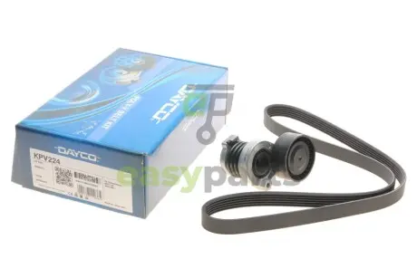 Комплект ременя генератора Renault Kangoo 1.5dCi 09- (6PK1195) DAYCO KPV224