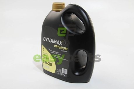 Масло моторное PREMIUM ULTRA GMD 5W30 (5L) DYNAMAX 502020 (фото 1)