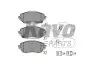 Колодки гальмівні (передні) Toyota Auris II/Corolla 12- (Bosch) KAVO PARTS KBP-9123 (фото 1)