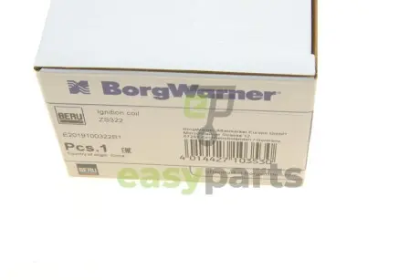 Котушка запалювання Iveco Daily IV/Opel Combo/Fiat Ducato 1.4-3.0 09- BERU ZS322