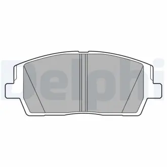 Гальмівні колодки, дискові Delphi LP3552
