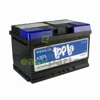 75 Ah/12V TOP Euro (0) TOPLA 118 072