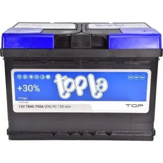 78 Ah/12V TOP Euro (0) TOPLA 118 678