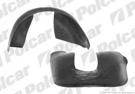 Подкрылок левый Polcar 6019FL-1 (фото 1)