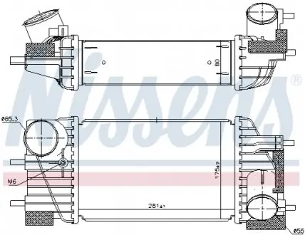 Интеркулер NISSENS 96360