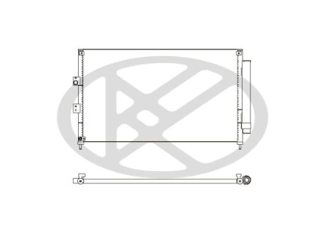 Радиатор кондиционера KOYORAD CD080595