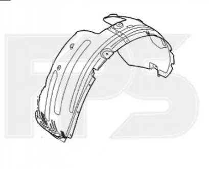 Подкрылок пластиковый FPS FP 4038 387