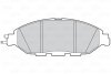Тормозные колодки дисковые INFINITI/NISSAN Jx/Pathfinder/Murano/QX60 "2,5-3,5 "F "12>> Valeo 302321 (фото 1)