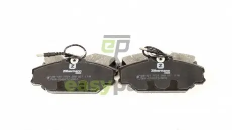 Колодки тормозные (передние) Renault Laguna I/Megane I 1.6-2.0 i/DT 93-01 ZILBERMANN 08-127