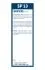 Щетка стеклоочистителя заднего 350 mm Land Rover Discovery Sport (15-…) BOSCH 3397004358 (фото 6)