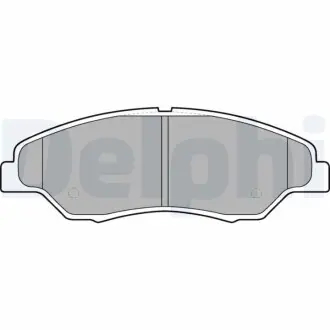 Гальмівні колодки дискові KIA Sportage "F "99-04 Delphi LP1634
