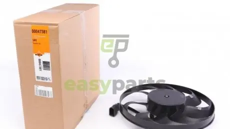 Вентилятор радіатора (електричний) VW Caddy III 1.9/2.0 TDI 04- (d=295) NRF 47381