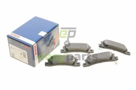 Колодки гальмівні (задні) Toyota Camry 86-01/Avensis 97-03/Carina 87-97/Lexus RX 98-03/ES 89-01 BOSCH 0986424383