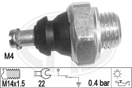 Датчик тиску оливи ERA 330892