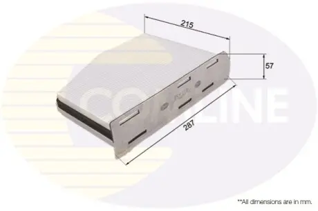 - Фільтр салону (аналогWP9146/LA181) Comline EKF118