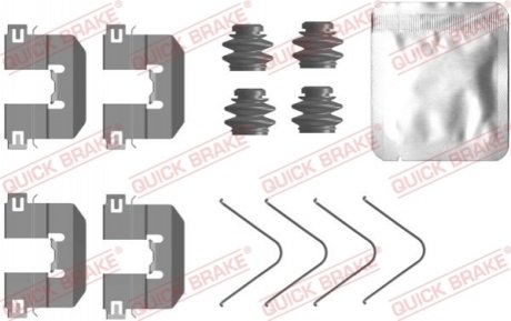 Монтажний компл., гальм.колодка QUICK BRAKE 1090104