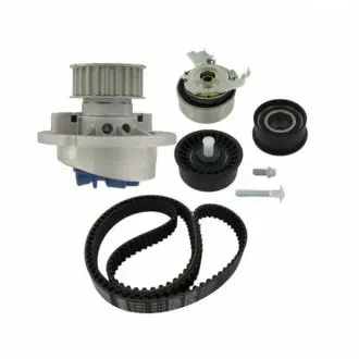 К-кт ГРМ OPEL (помпа + ремінь + 3 ролика + кріплення) Astra G, Vectra B/C 95- SKF VKMC051502