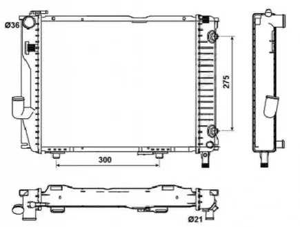 Радиатор NRF 53030