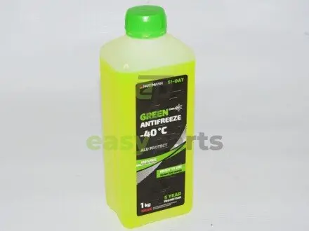 Антифриз зелений G11(SI-OAT) -36C 1kg (готовий) PARTMANN PM04.0009