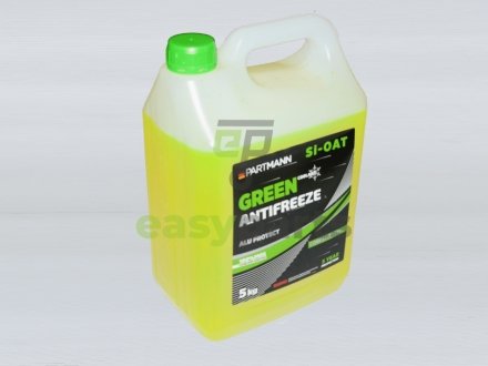 Антифриз зелений G11 (SI-OAT) 5kg (концентрат) PARTMANN PM04.0012