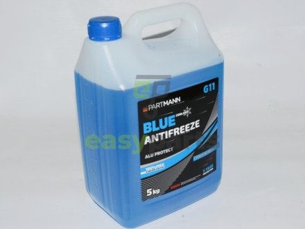 Антифриз синій G11 5kg (концентрат) PARTMANN PM04.0008