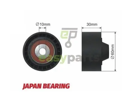 Ролик ручейкового ременя NTY RNK-RE-005