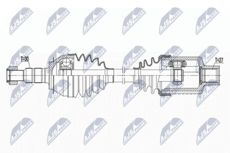 ПРИВОДНОЙ ВАЛ NTY NPW-PL-115