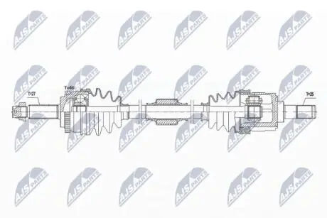ПРИВОДНОЙ ВАЛ NTY NPW-HY-579