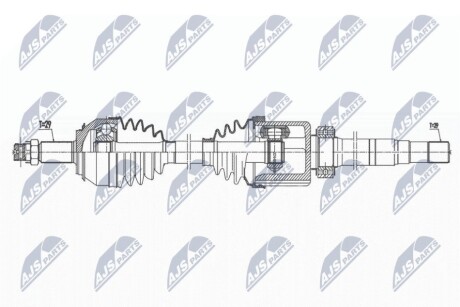 ПРИВОДНОЙ ВАЛ NTY NPW-NS-114