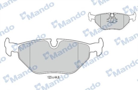 Тормозные колодки к дискам MANDO MBF015120