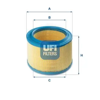 Фільтр повітряний UFI 2723900