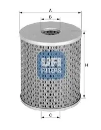 Фільтр повітряний UFI 2550800