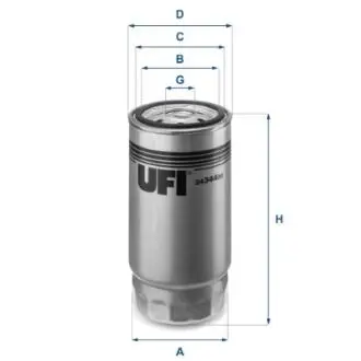Фільтр паливний UFI 2434400
